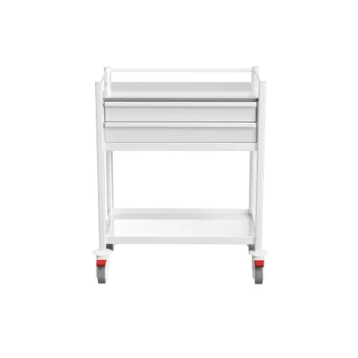 Multi-purpose Trolley, 780W, 480D, 975H mm 2 drawers, 1 shelf