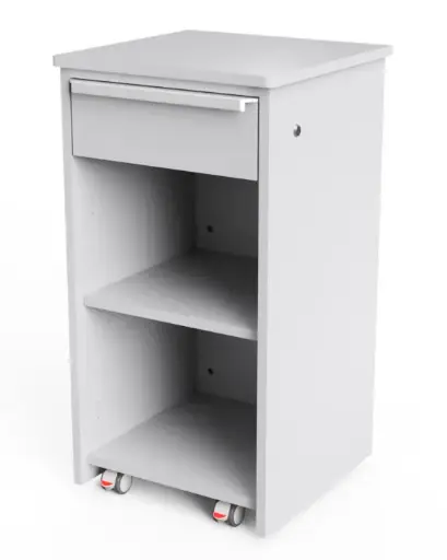 Single Drawer Bedside Cabinet with no door