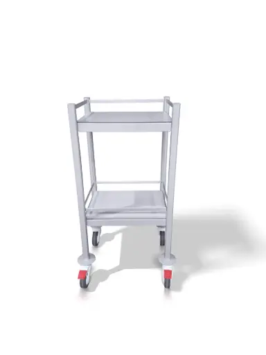 [DT-4338-2] Tasman Dressing Trolley, 430W, 380D, 975H mm, 2 Shelf
