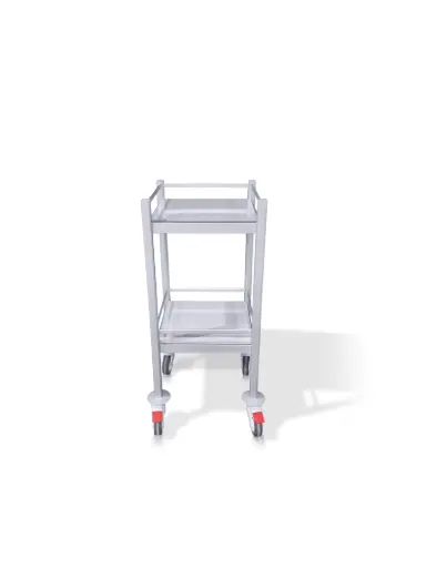 [DT-4838-2] Tasman Dressing Trolley, 480W, 380D, 975Hmm 2 Shelf