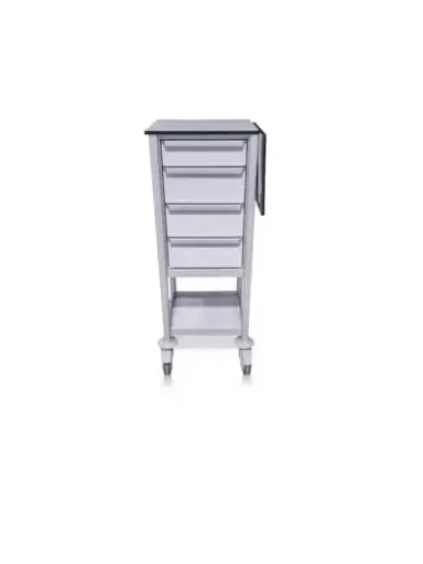 Multi-purpose Medical Trolley, 400W, 400D, 1100H mm, 4 drawers (1S,3M)