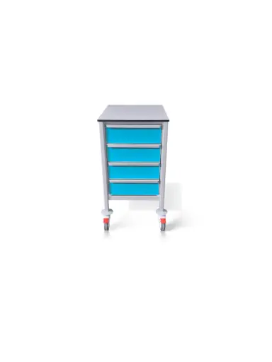 Multi-purpose Care Cart, 480W, 630D, 900H mm, 4 drawer (4M)