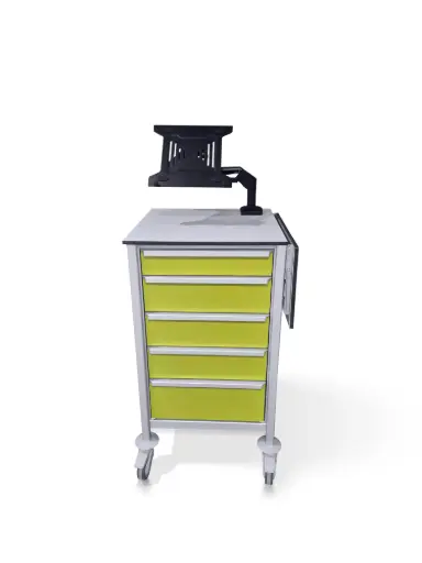[MP-5353-1S-3M-1L] Multi-purpose Medical Trolley, 530W, 530D, 975Hmm (1S,3M,1L)