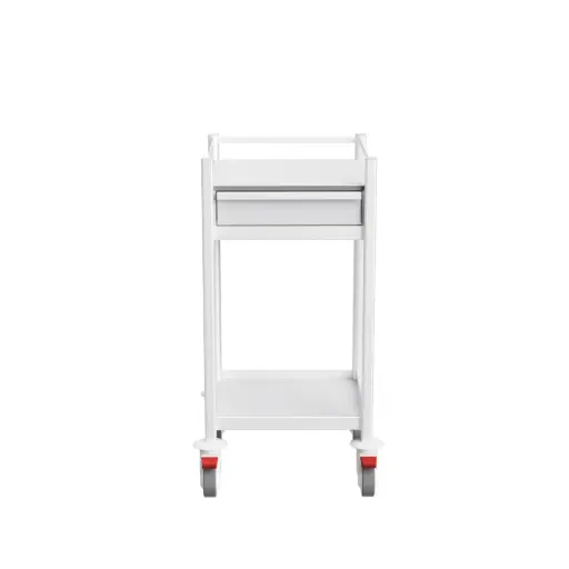 Multi-purpose Medical Trolley, 480W, 480D, 975Hmm,1 Drawer, 1 Shelf,  
