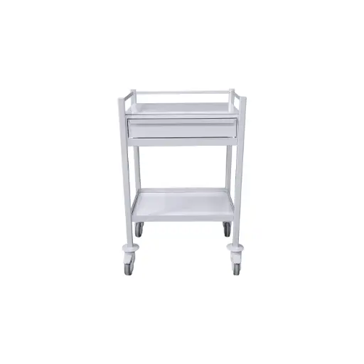Multi-purpose Medical Trolley, 630W, 480D, 975Hmm, 1 Drawer, 1 Shelf