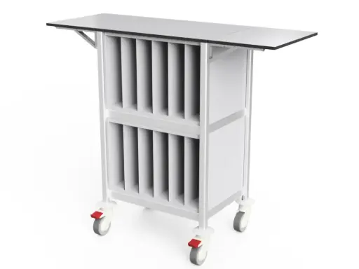 Chart Trolley 580W, 430D, 1010Hmm, 2 bays, 6 files per bay