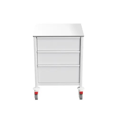 Multi-purpose Scrubs Trolley, 630W, 580D, 900H, 3 drawers (2L, 1XL)
