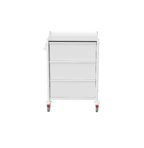 Medication Trolley, 780W, 480D, 1010Hmm, 3XL Drawers